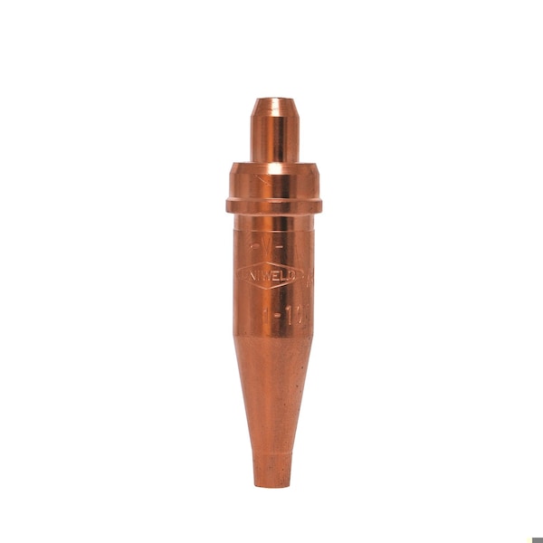 Type GPP Cutting Tip, Acetylene Gas, 1/4 in D Cutting, Steel